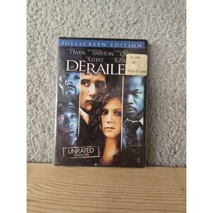 Derailed DVD Jennifer Aniston Clive Owen Unrated Fullscreen Edition New Sealed